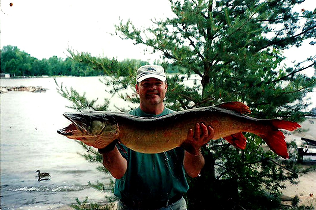 Musky catch Lake Nipissing